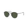 Ray Ban ROUND METAL RB3447 Black Men's Sunglasses Ray Ban ROUND METAL RB3447 Black Men's Sunglasses