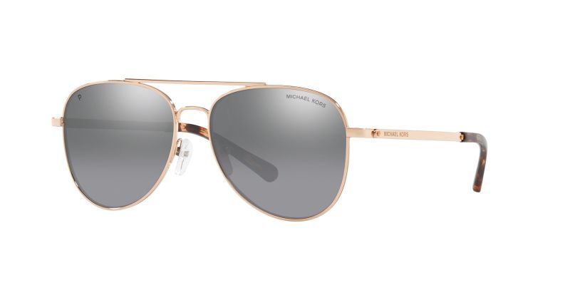 Michael Kors SAN DIEGO MK1045 Pink Gold Women's Polarized Sunglasses