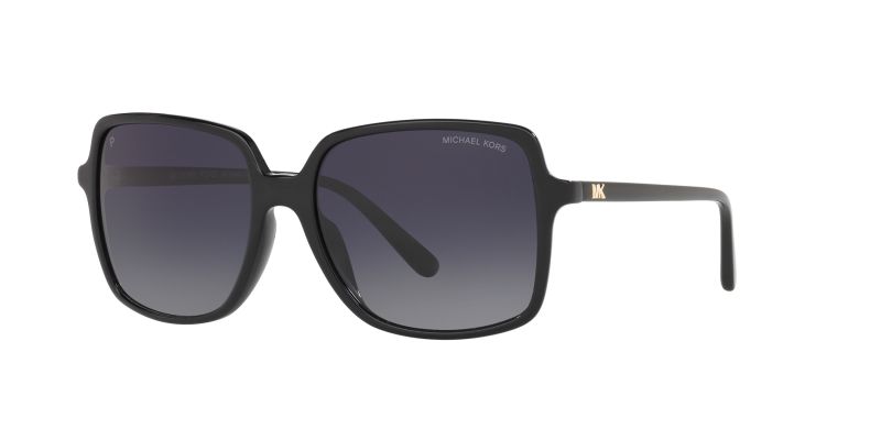 Michael Kors ISLE OF PALMS MK2098U Black Women's Polarized Sunglasses