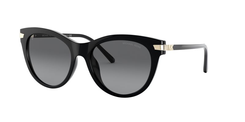 Michael Kors BAR HARBOR MK2112U Black Women's Polarized Sunglasses