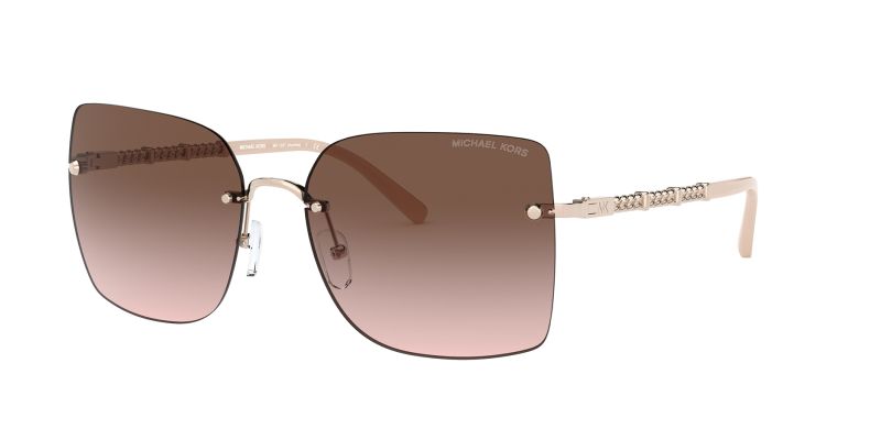 Michael Kors AURELIA MK1057 Pink Gold Women's Sunglasses