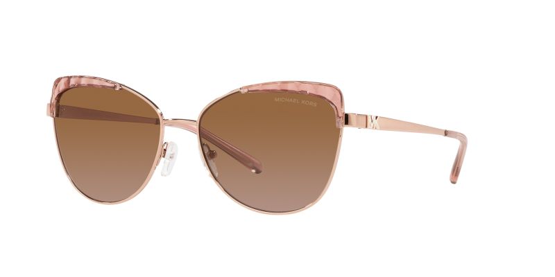 Michael Kors SAN LEONE MK1084 Pink Gold Women's Sunglasses