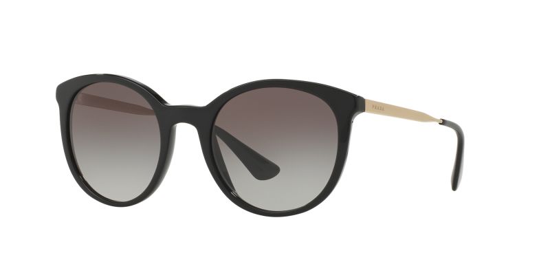 Prada PR 17SSF PR 17SSF Black Women's Sunglasses