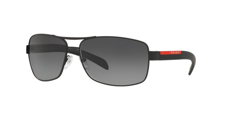 Prada Linea Rossa PS 54IS PS 54IS Black Men's Polarized Sunglasses
