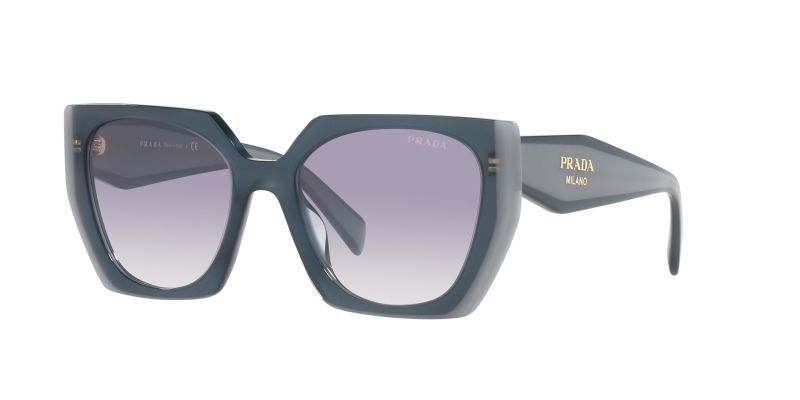 Prada PR 15WS PR 15WS Light Blue Grey Women's Sunglasses