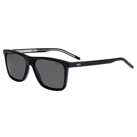 Hugo HG 1003/S Grey Black Men's Sunglasses