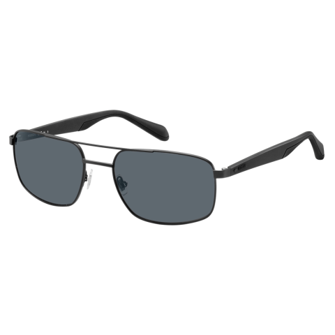 Fossil FOS 2088/S Grey Black Men's Sunglasses