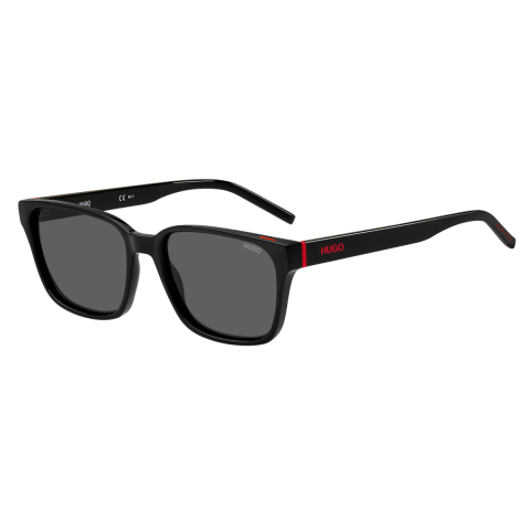 Hugo HG 1162/S Grey Black Men's Sunglasses