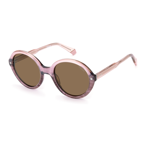Polaroid PLD 4114/S/X Bronze Pink Women's Polarized Sunglasses