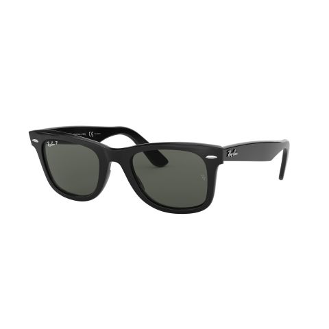 Ray Ban WAYFARER RB2140 Black Unisex Polarized Sunglasses