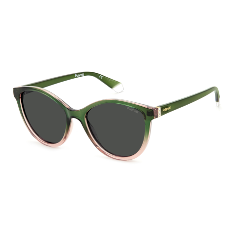 Polaroid PLD 4133/S/X Grey Green Women's Polarized Sunglasses