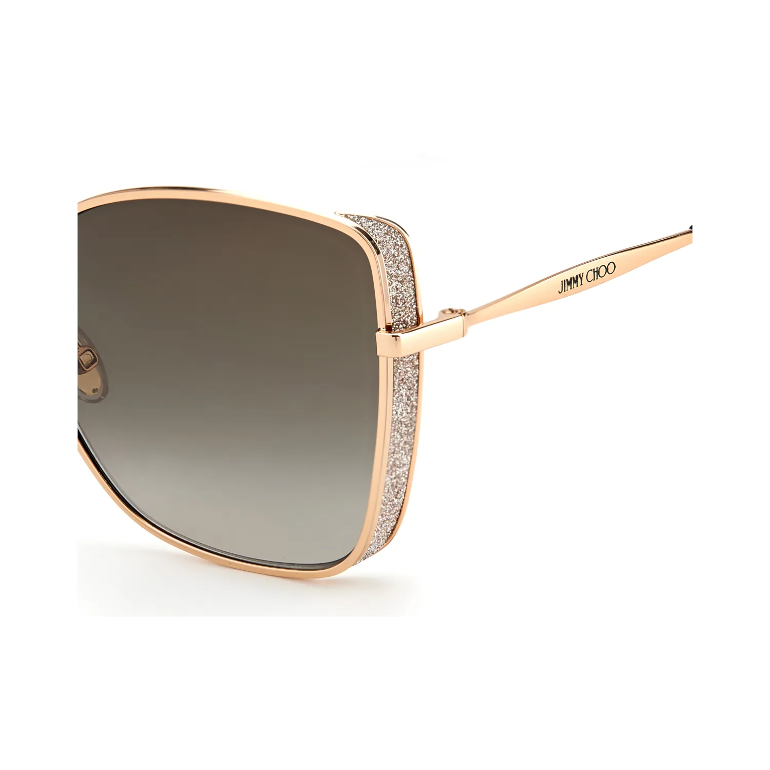 柔らかな質感の Jimmy Sunglasses Women's Yellow Brown ALEXIS/S Choo 小物