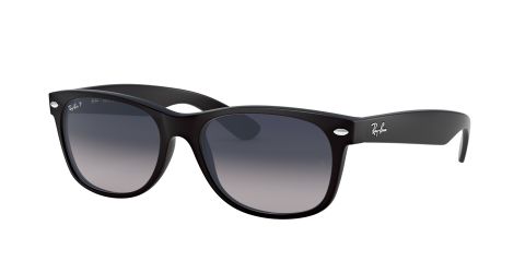 Ray Ban NEW WAYFARER RB2132 Black Unisex Polarized Sunglasses