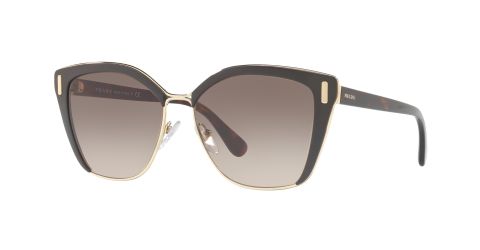 Prada PR 56TS PR 56TS Brown Gold Women's Sunglasses
