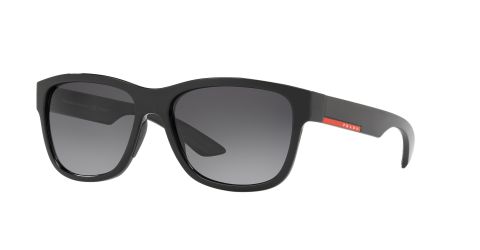 Prada Linea Rossa PS 03QS PS 03QS Black Men's Polarized Sunglasses